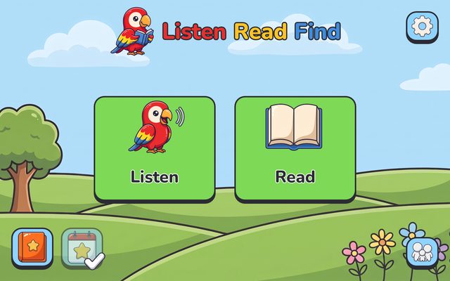 Listen Read Find screenshot